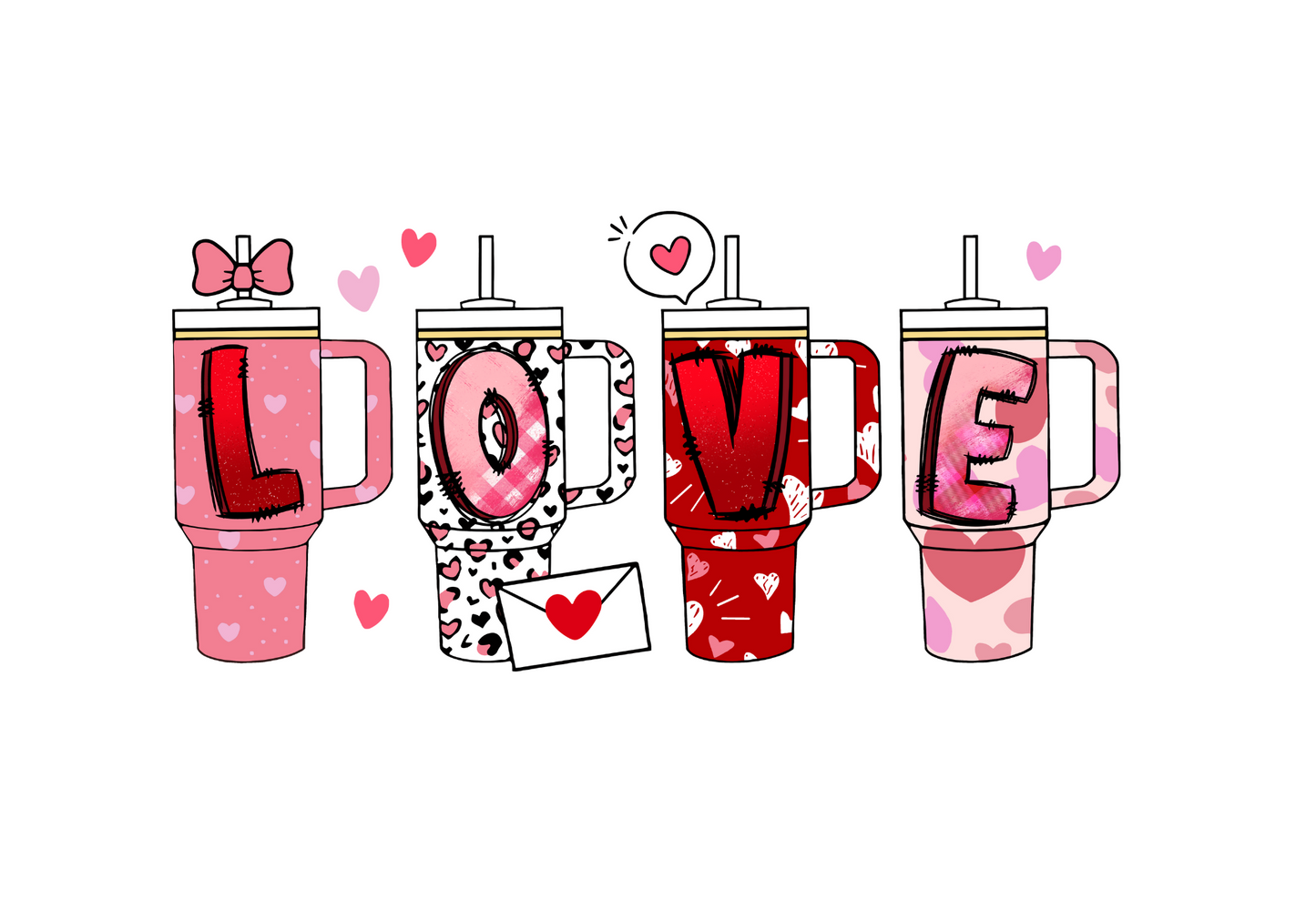 Valentines DTF Print Pack (10)