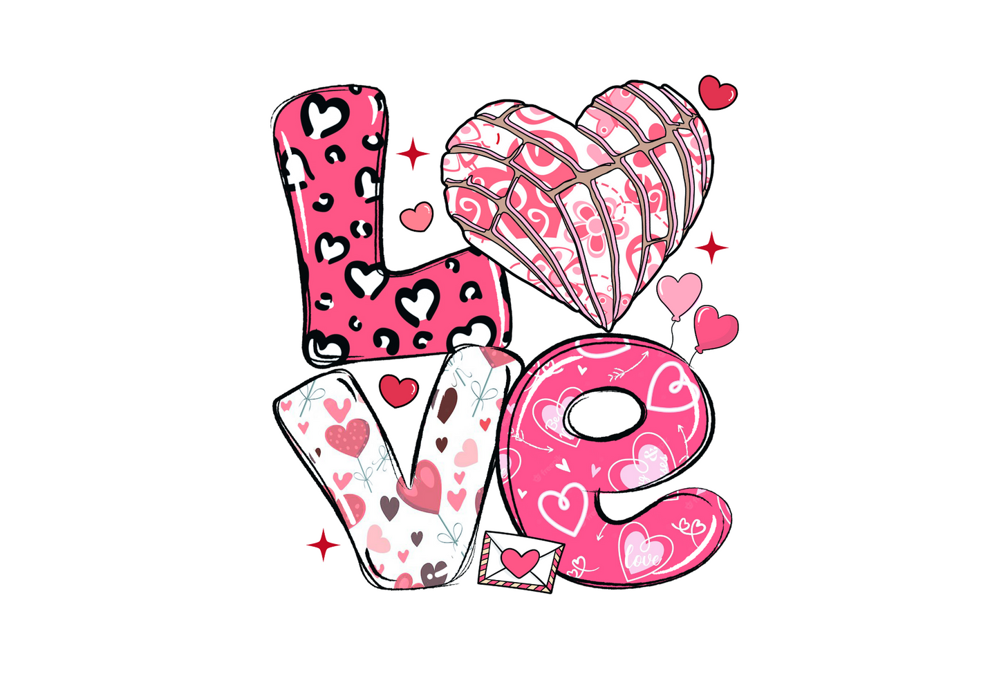 Valentines DTF Print Pack (10)