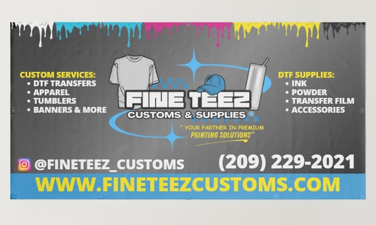 Vinyl Banners (Indoor & Outdoor)
